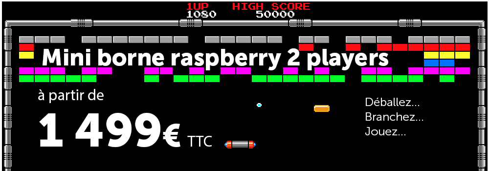 Mini borne d'arcade Raspberry