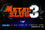 Metal slug 3