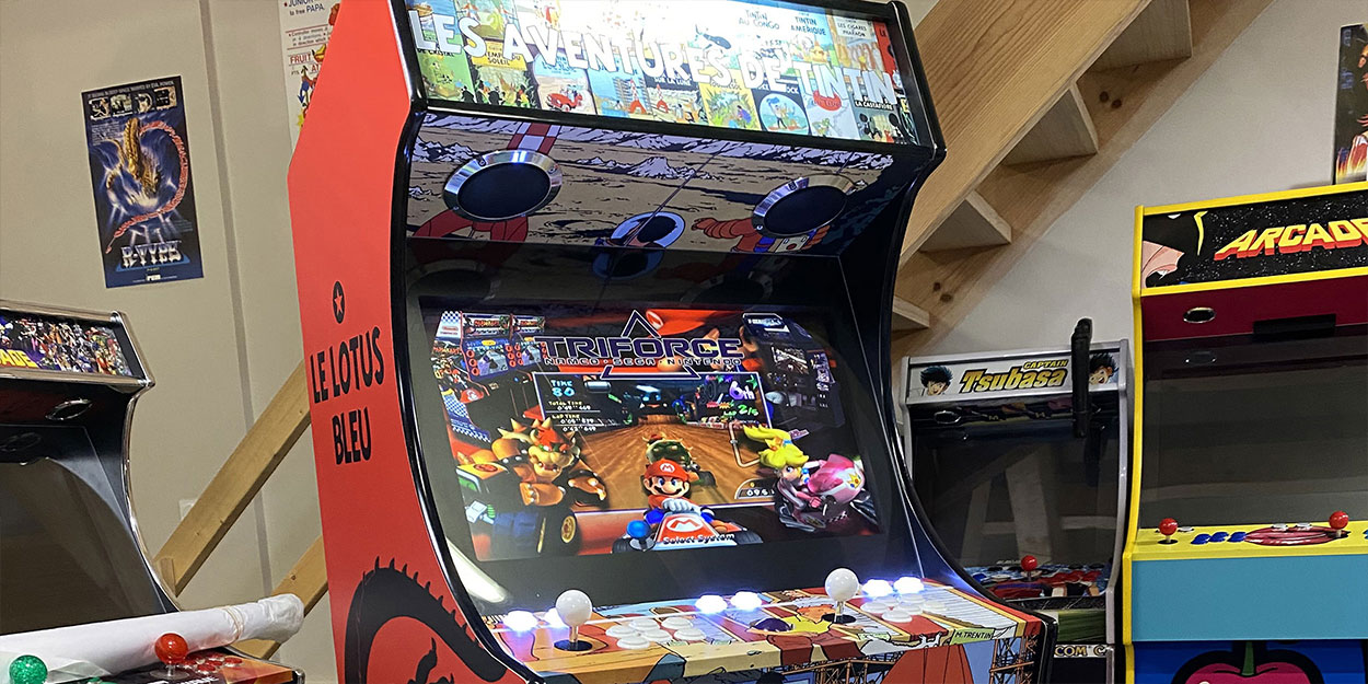 mini borne d'arcade system