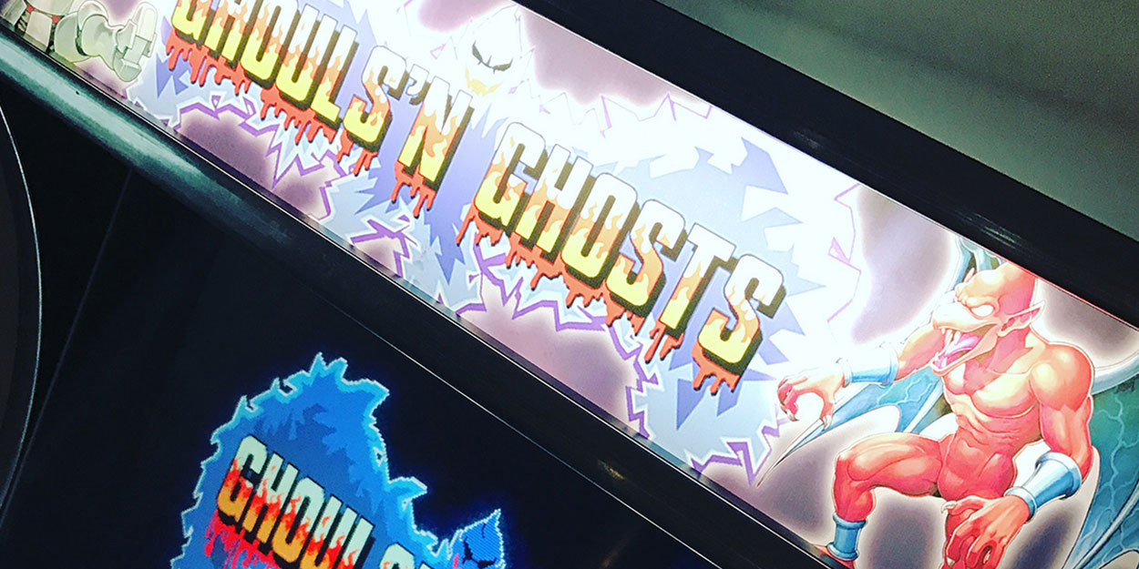 Borne d'arcade Ghouls'n Ghost pandora box