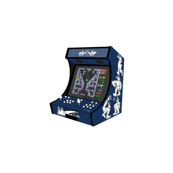 Bartop PC Gus Gus blue