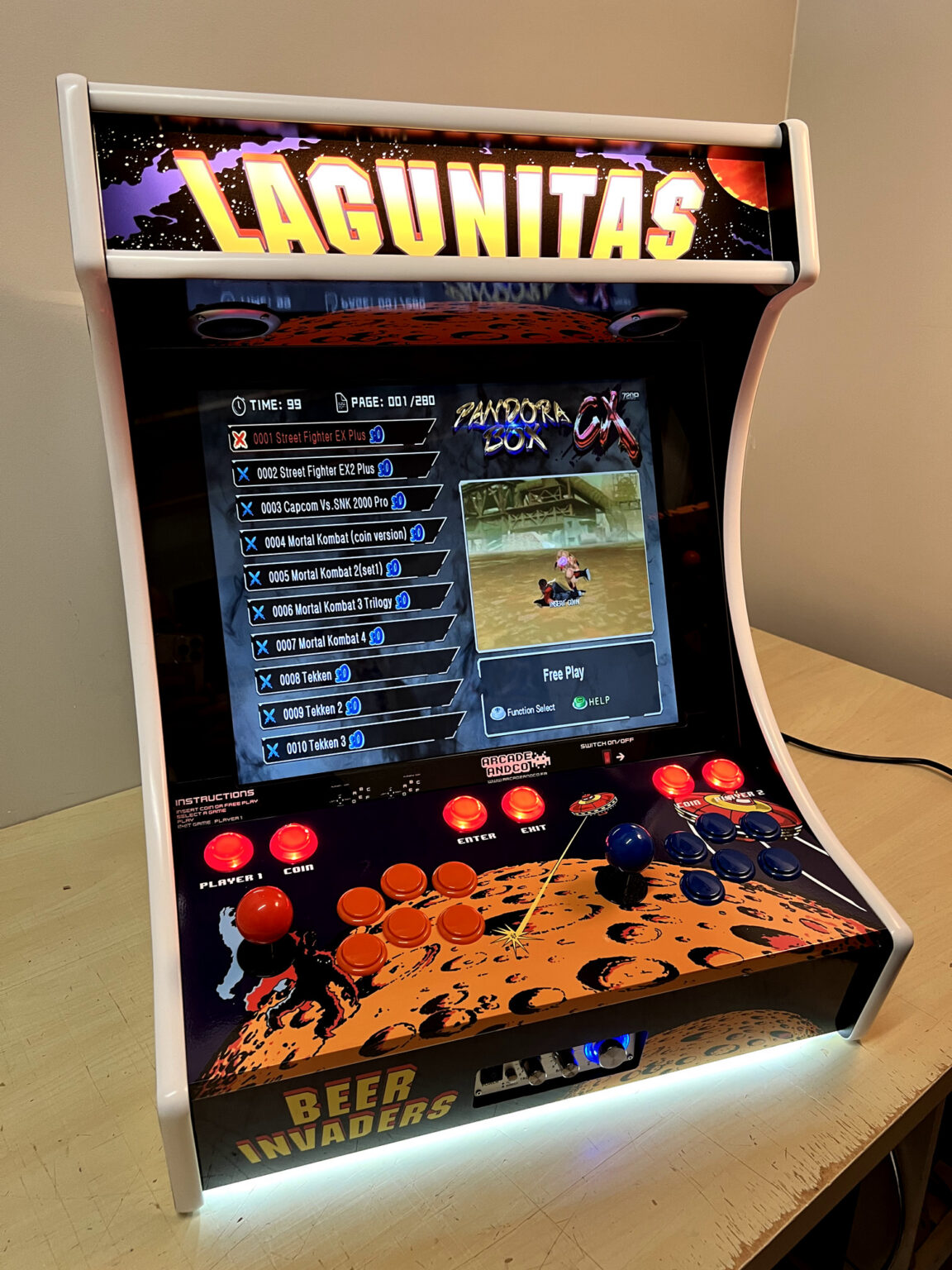 Bartop arcade Lagunitas