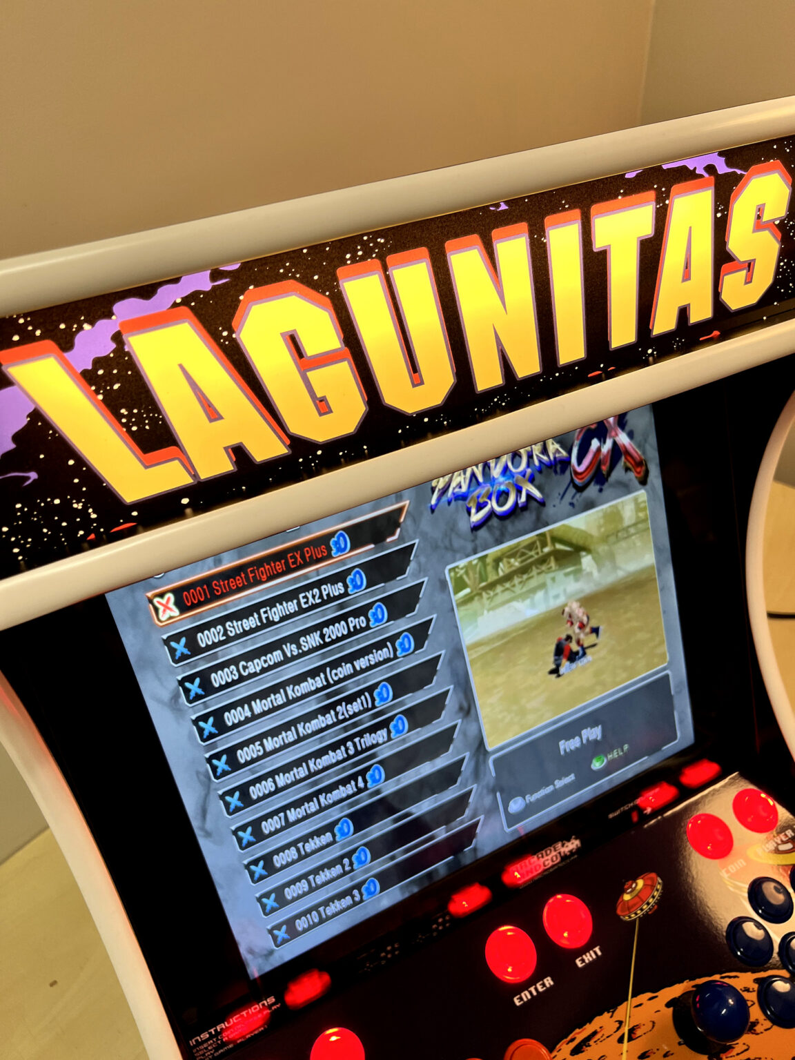 Bartop arcade Lagunitas