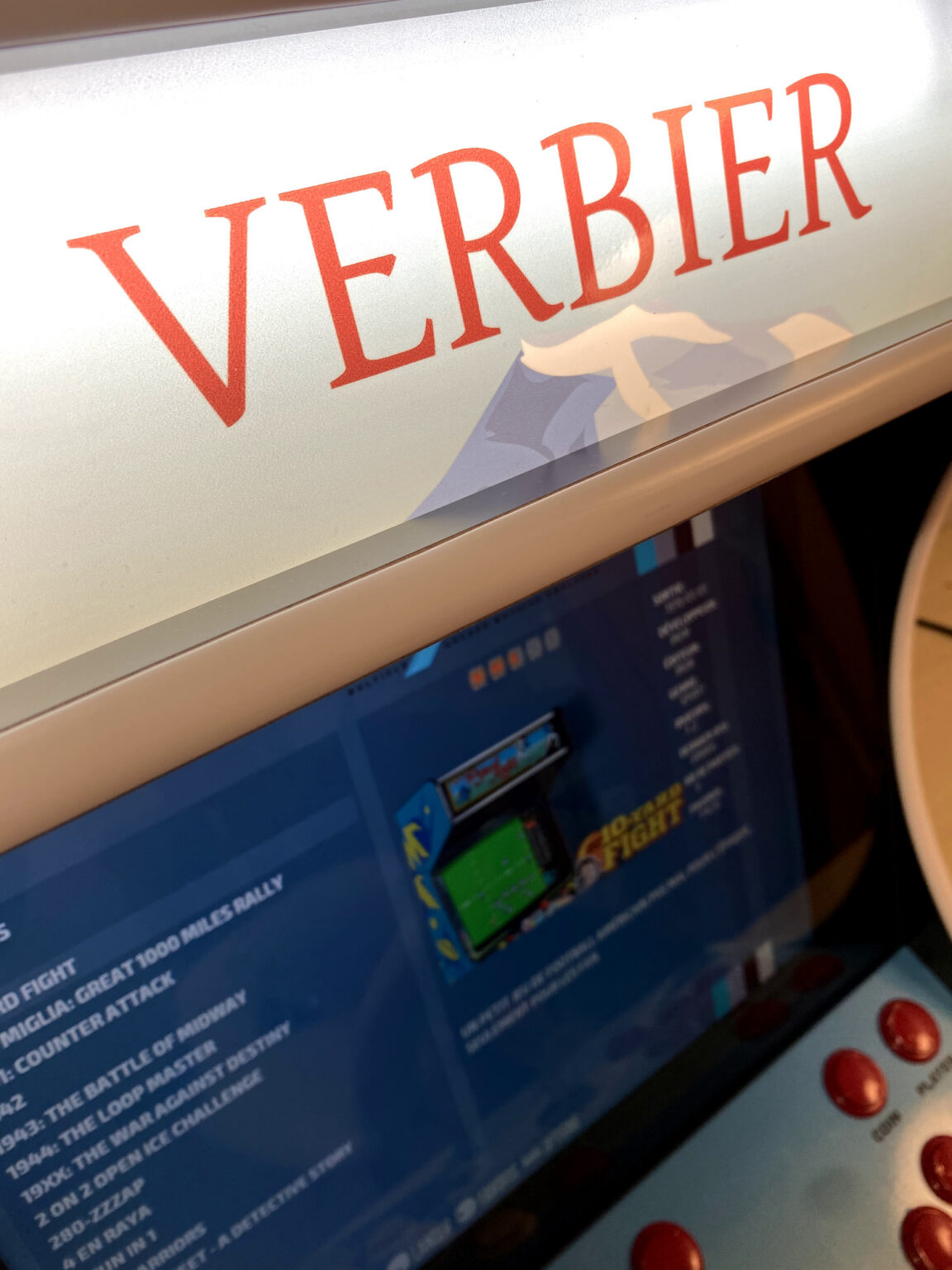 Bartop arcade Verbier