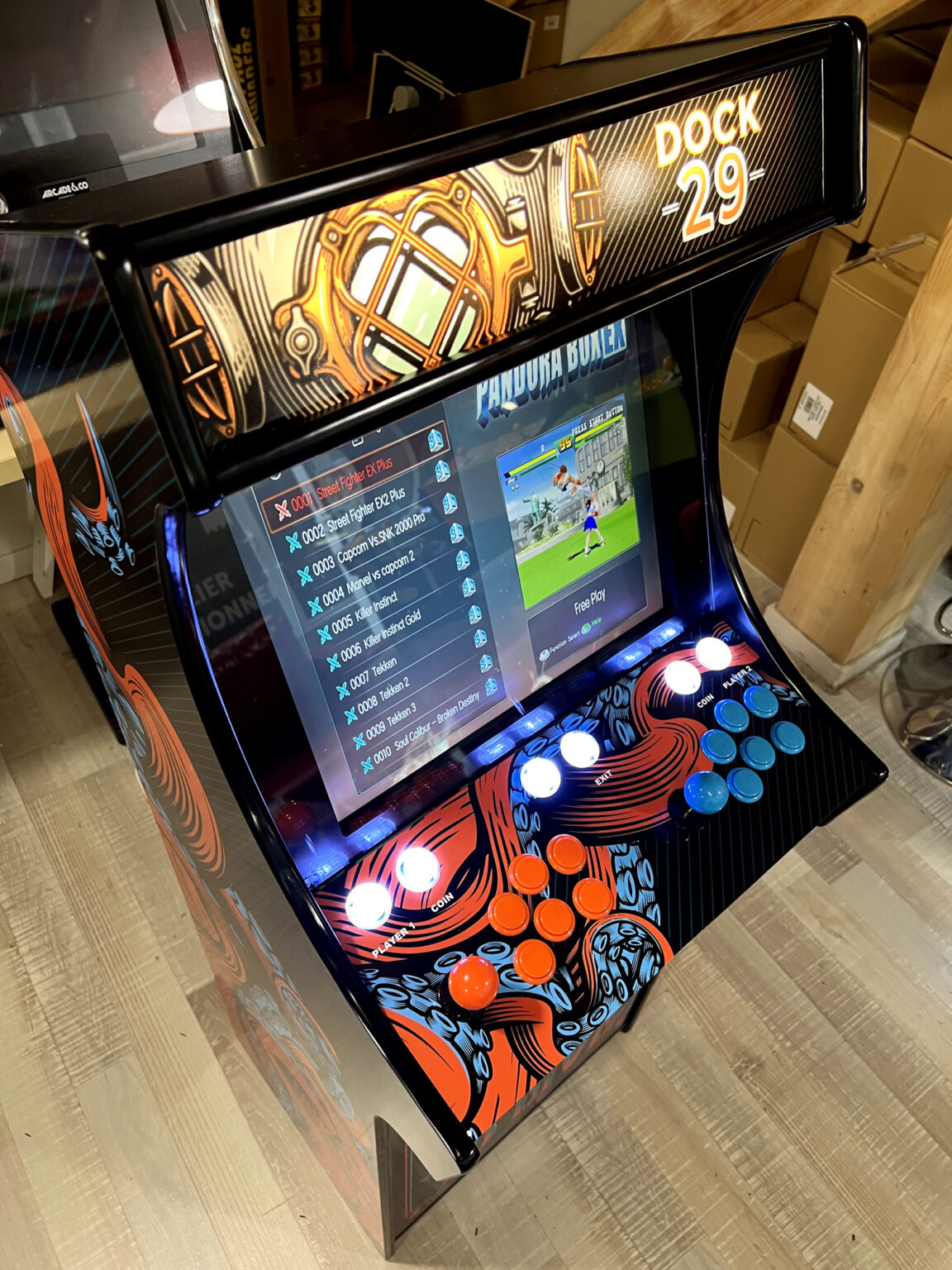 Borne arcade Dock 29