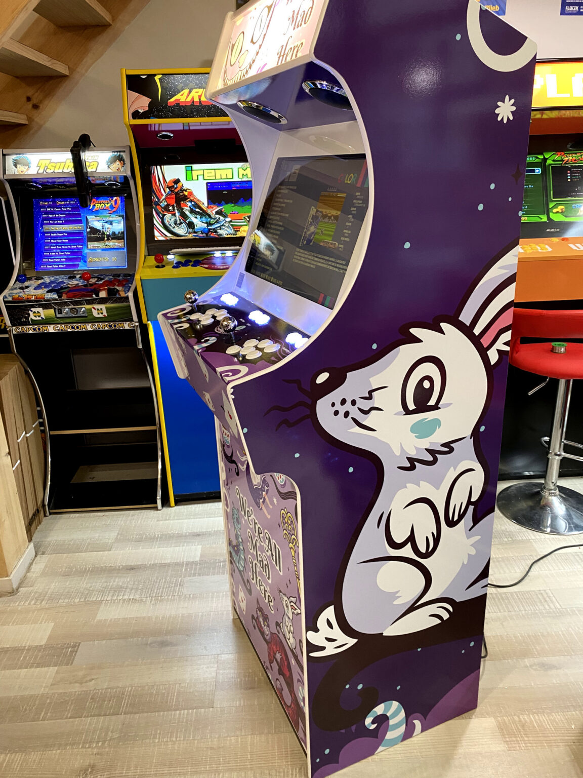 Borne arcade Alice au pays des merveilles