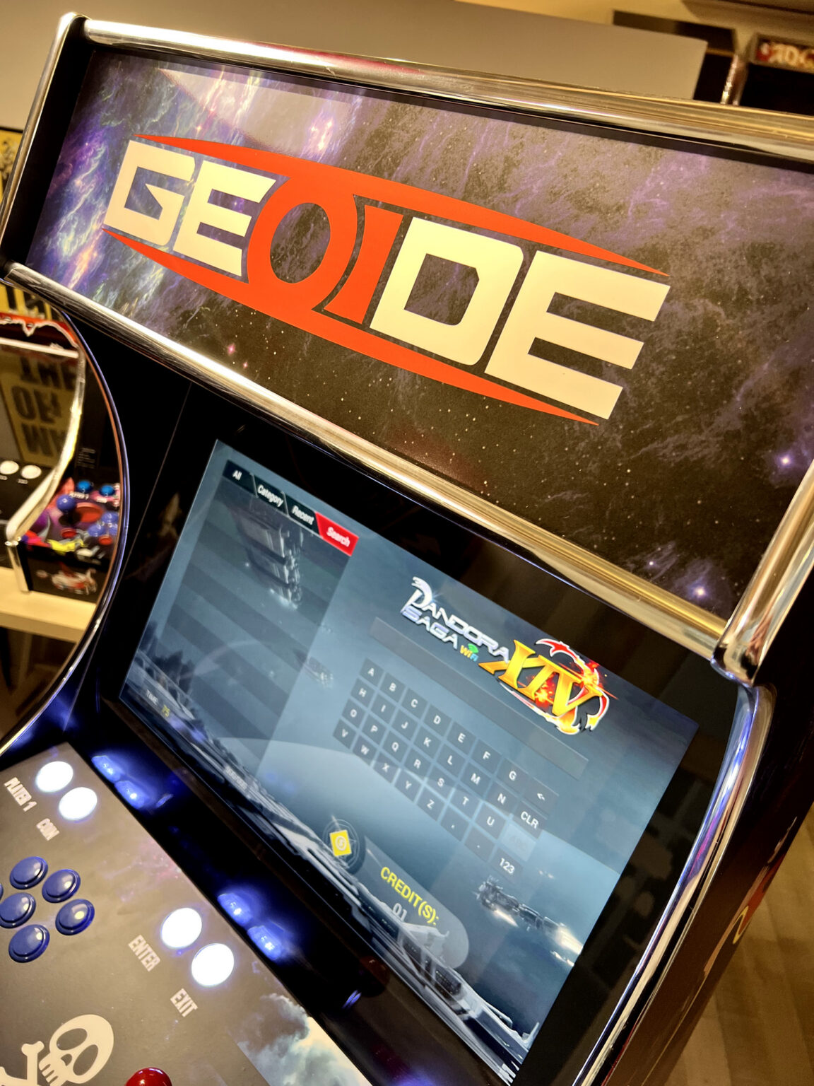 Borne arcade personnalisée Albator