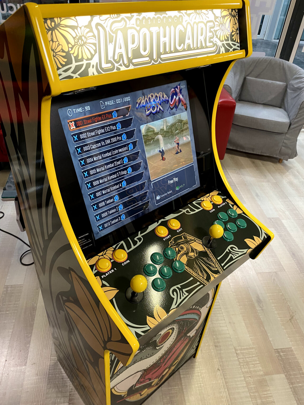 Borne arcade résidence Apothicaire