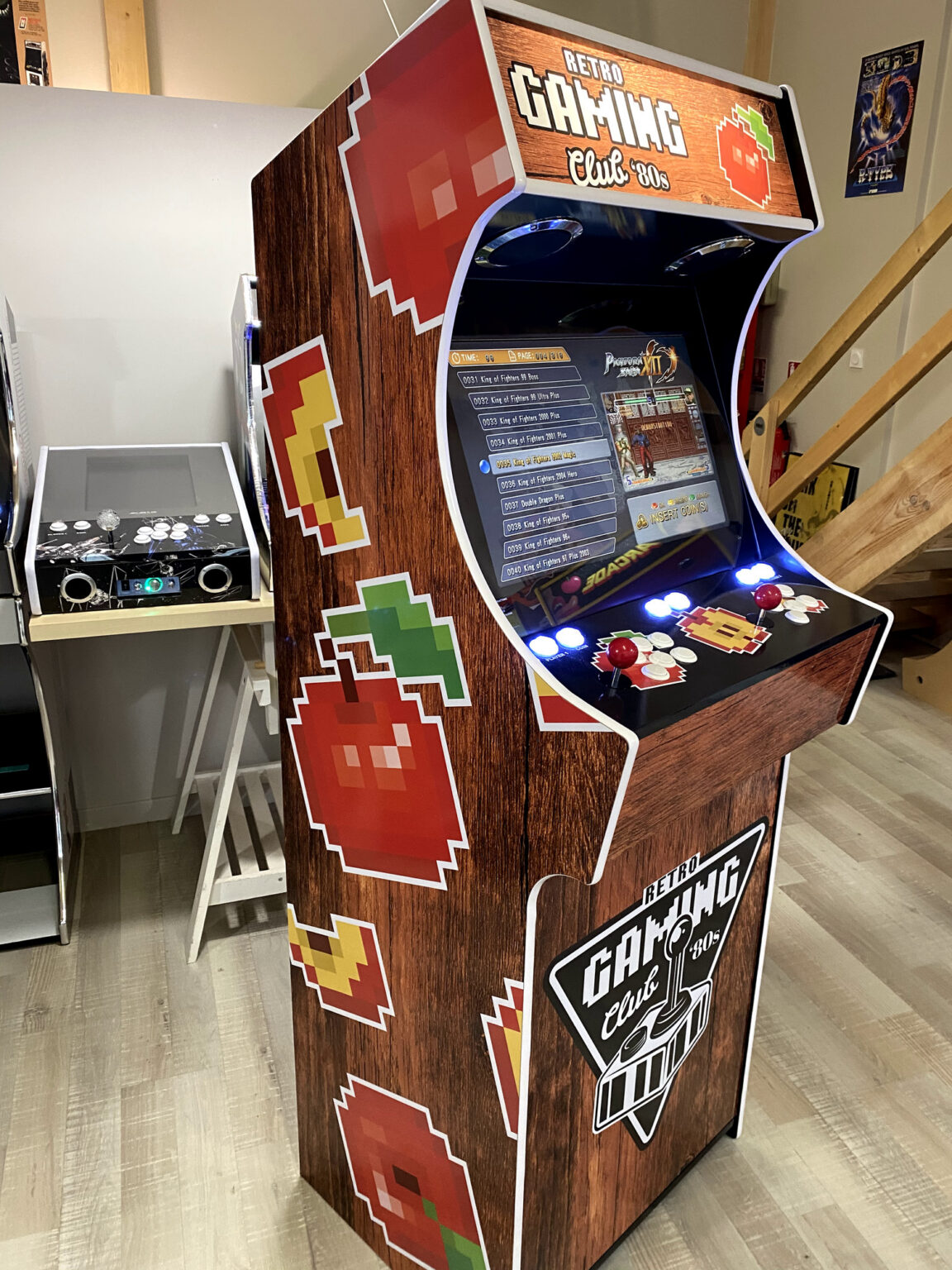 Borne arcade retro gaming club