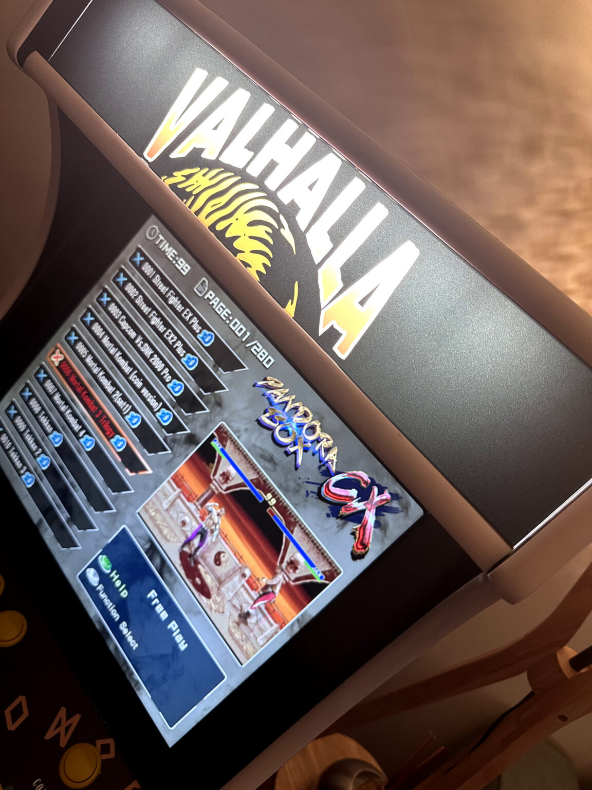 Mini borne arcade Viking Valhalla