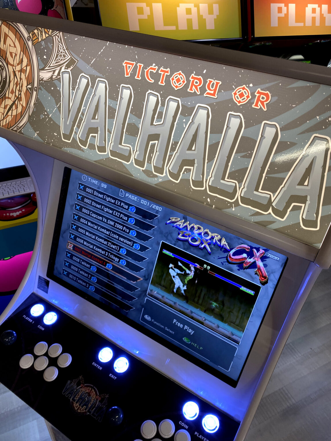 Mini borne arcade Viking Valhalla