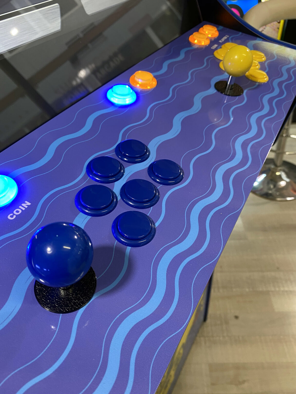borne arcade Lemon Yellow submarine