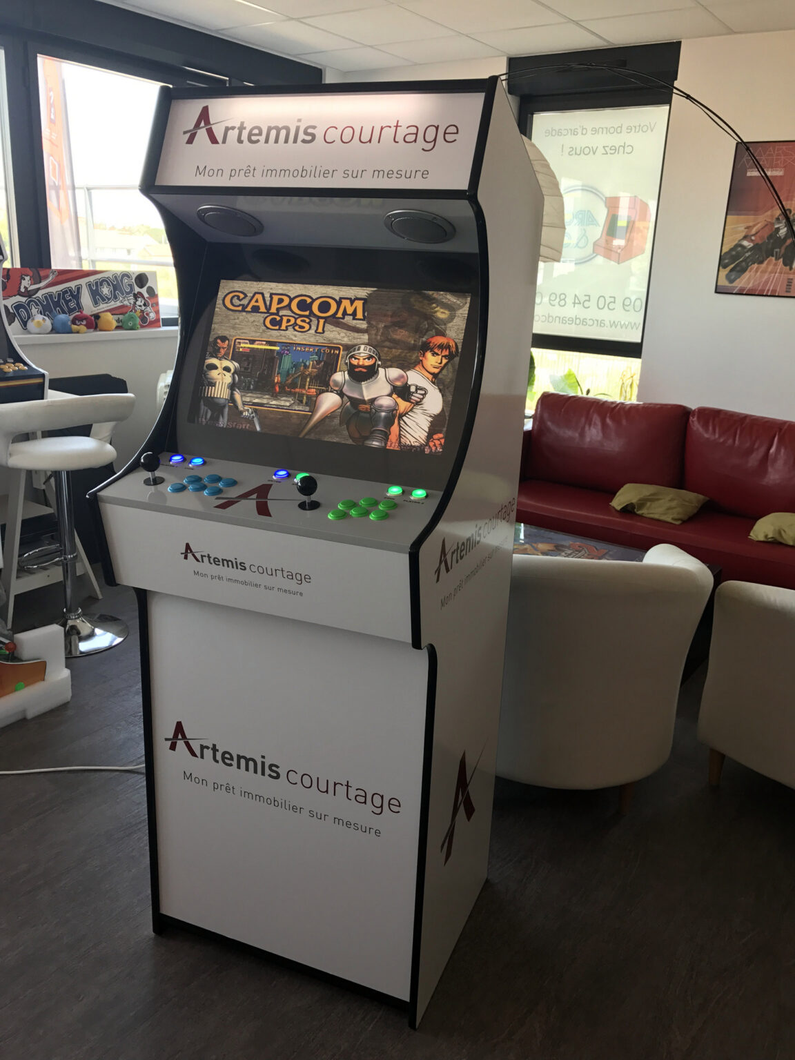 borne arcade Artemis courtage