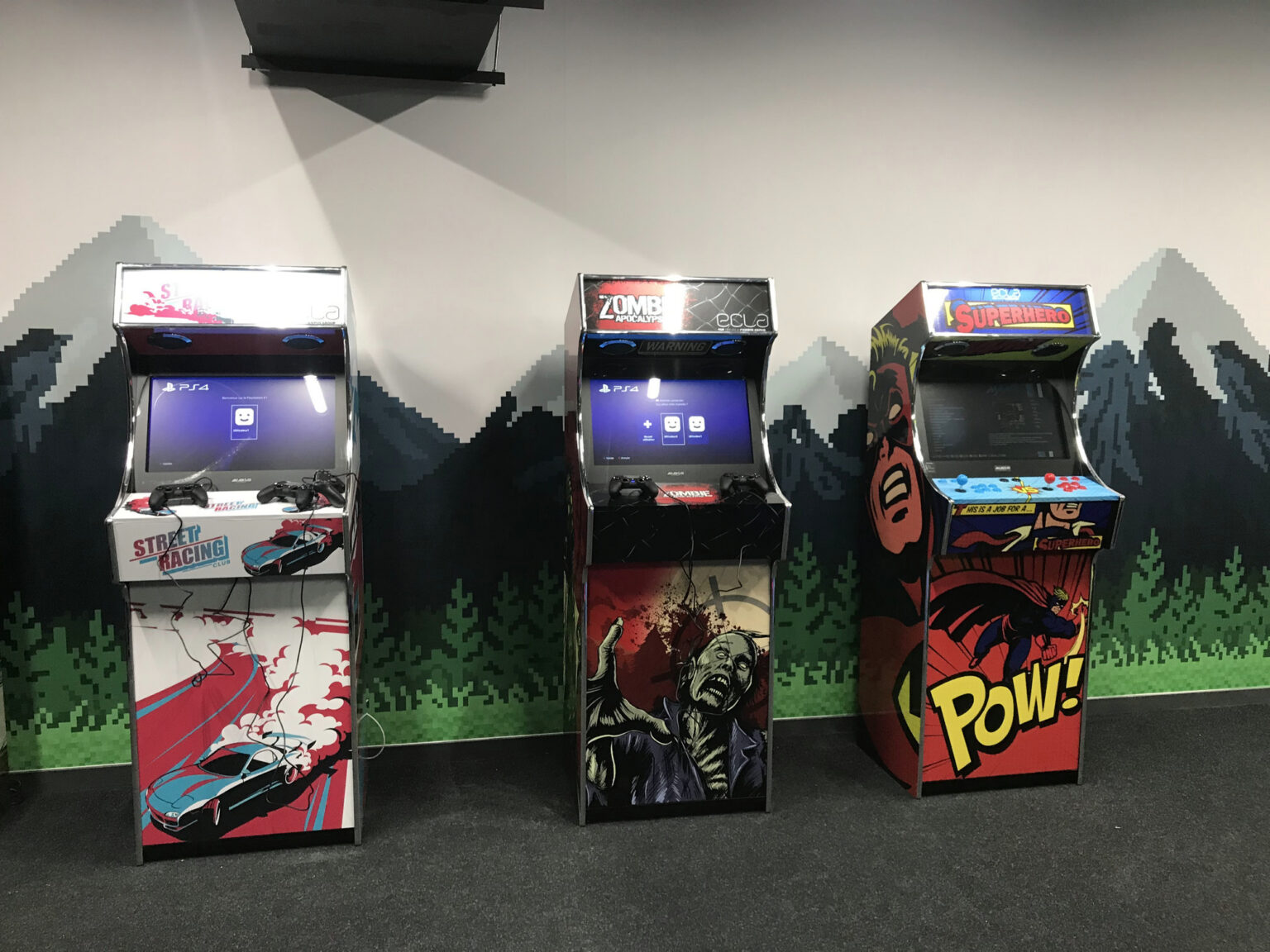 borne arcade Ecla