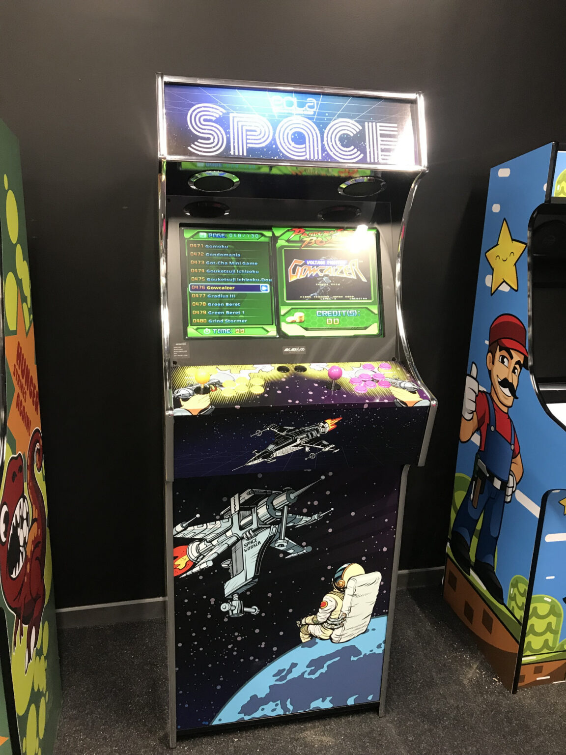borne arcade Ecla Space