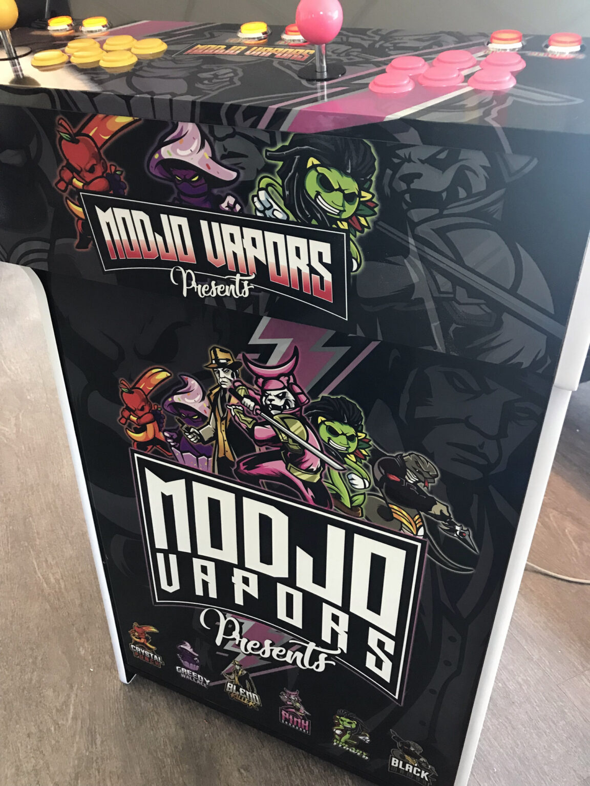 borne arcade Modjo vapors